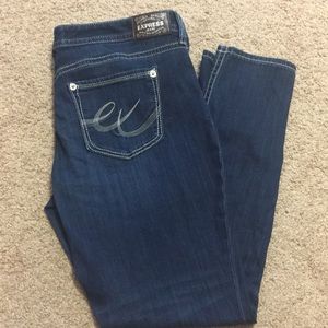 Express Thick Stitch Low Rise Jegging